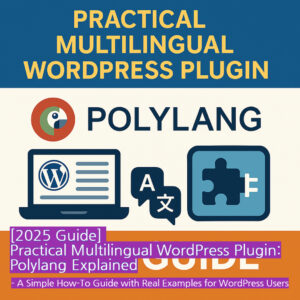 Screenshot of Polylang language settings in WordPress dashboard
