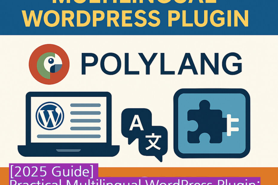 Screenshot of Polylang language settings in WordPress dashboard