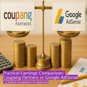 Coupang Partners and Google AdSense comparison for bloggers